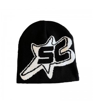 Winter Warm Knit Beanie hat Solid Color Blank Soft Embroidery Logo For Adult Men And Women Outdoor Acrylic Winter hat