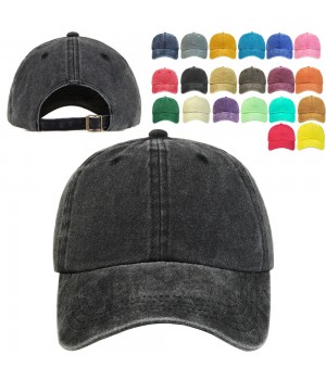 Wholesale Blank Washed Unstructured Low Profile Dad Hat Custom Logo 100% Cotton Plain Strapback Vintage Baseball Cap