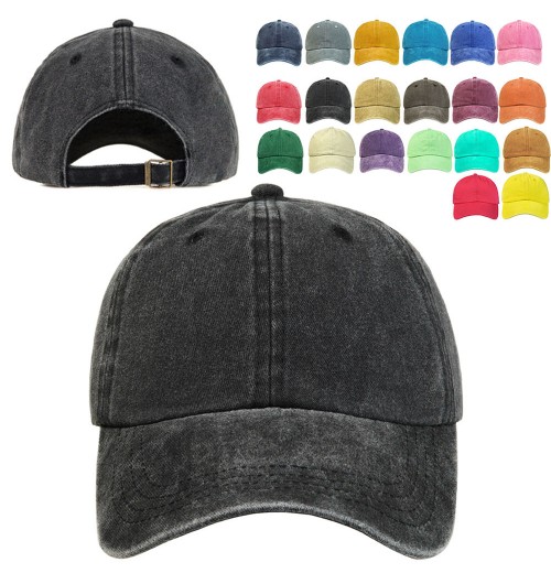 Wholesale Blank Washed Unstructured Low Profile Dad Hat Custom Logo 100% Cotton Plain Strapback Vintage Baseball Cap Wholesale Blank Washed Unstructured Low Profile Dad Hat Custom Logo 100% Cotton Plain Strapback Vintage Baseball Cap